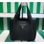Prada Leather handbag 1BA349 Black 2023