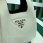 Prada Leather handbag 1BA349 White 2023