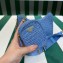 Prada Re-Edition 2005 crochet shoulder bag 1BH204 Blue 2023