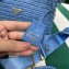 Prada Re-Edition 2005 crochet shoulder bag 1BH204 Blue 2023