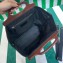 Prada Medium Tote Bag in Canvas and Wood 1BG349 Black 2023