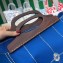 Prada Medium Tote Bag in Canvas and Wood 1BG349 Blue 2023