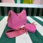 Prada Re-Edition 2005 crochet shoulder bag 1BH204 Pink 2023