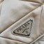 Prada Re-Nylon padded shoulder bag 1BD290 Beige 2023