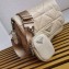 Prada Re-Nylon padded shoulder bag 1BD290 Beige 2023