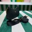 Prada Re-Edition 2005 crochet shoulder bag 1BH204 Black 2023