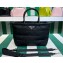 Prada Medium padded nylon tote bag 1BG435 Black 2023