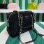 Prada quilted Chain Shoulder Bag BL0903 Black 2023