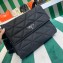 Prada Re-Nylon large padded shoulder bag 1BD256 Quilted Black 2023