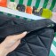 Prada Re-Nylon large padded shoulder bag 1BD256 Quilted Black 2023