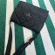 Prada Re-Nylon large padded shoulder bag 1BD256 Quilted Black 2023