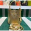 Prada Small Saffiano Leather Panier Bag 1BA217 Gold 2023