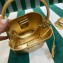 Prada Small Saffiano Leather Panier Bag 1BA217 Gold 2023