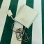 Prada Small Saffiano Leather Panier Bag 1BA217 White 2023