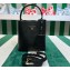 Prada Small Saffiano Leather Panier Bag 1BA217 Black 2023