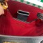 Prada Small Saffiano Leather Panier Bag 1BA217 Black 2023