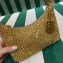 Prada Re-Edition 2000 mini bag with crystals 1NE515 Gold 2023