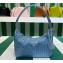 Prada Re-Edition 2000 mini bag with crystals 1NE515 Blue 2023