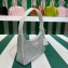 Prada Re-Edition 2000 mini bag with crystals 1NE515 White 2023