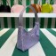 Prada Re-Edition 2000 mini bag with crystals 1NE515 Purple 2023
