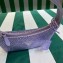 Prada Re-Edition 2000 mini bag with crystals 1NE515 Purple 2023