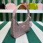 Prada Re-Edition 2000 mini bag with crystals 1NE515 Pink 2023