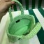 Prada Small crochet tote bag 1BG422 Green 2023