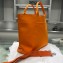 Prada Drill tote bag 2VG081 Orange 2023