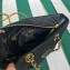Prada padded nylon chain Shoulder bag 1BG468 Black 2023