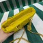 Prada padded nylon chain Shoulder bag 1BG468 Yellow 2023