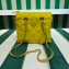 Prada padded nylon chain Shoulder bag 1BG468 Yellow 2023