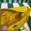 Prada padded nylon chain Shoulder bag 1BG468 Yellow 2023