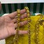 Prada padded nylon chain Shoulder bag 1BG468 Yellow 2023