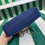 Prada padded nylon chain Shoulder bag 1BG468 Dark Blue 2023