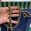 Prada padded nylon chain Shoulder bag 1BG468 Dark Blue 2023