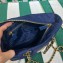 Prada padded nylon chain Shoulder bag 1BG468 Dark Blue 2023