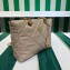 Prada padded nylon chain Shoulder bag 1BG468 Beige 2023