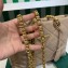 Prada padded nylon chain Shoulder bag 1BG468 Beige 2023