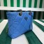 Prada padded nylon chain Shoulder bag 1BG468 Light Blue 2023