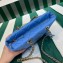 Prada padded nylon chain Shoulder bag 1BG468 Light Blue 2023