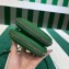 Prada Leather Triangle mini-pouch bag 1NR015 Green 2023