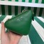 Prada Leather Triangle mini-pouch bag 1NR015 Green 2023
