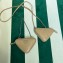 Prada Leather Triangle mini-pouch bag 1NR015 Beige 2023