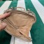 Prada Leather Triangle mini-pouch bag 1NR015 Beige 2023