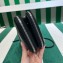 Prada Leather Triangle mini-pouch bag 1NR015 Black 2023