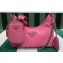Prada Re-Edition 2005 Padded nappa-leather shoulder bag 1BH204 Pink 2023