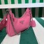 Prada Re-Edition 2005 Padded nappa-leather shoulder bag 1BH204 Pink 2023