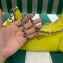 Prada Re-Edition 2005 Padded nappa-leather shoulder bag 1BH204 Yellow 2023