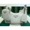 Prada Re-Edition 2005 Padded nappa-leather shoulder bag 1BH204 White 2023