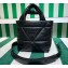Prada Quilted nappa leather tote bag 1BG434 Black 2023